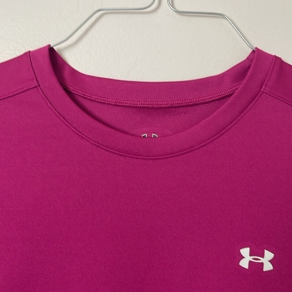 Under Armour HeatGear T-Shirt –color Pink, Medium - Picture 2 of 10